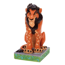 Jim Shore Disney Traditions | Unfit Ruler - Scar from The Lion King 6014328 | DBC Collectibles