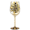 Lolita Glassware - Wine Glass 21st Birthday