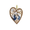 Legacy of Love - Craved Heart - Ornament