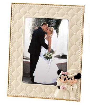 Lenox - Happily Ever After - Mickie And Minnie Wedding Frame