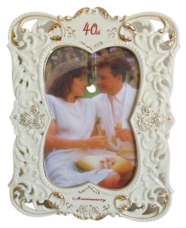 40th Anniversary Picture Frame