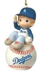 Precious Moments - I Have A Ball With You - Boy Dodgers Ornament