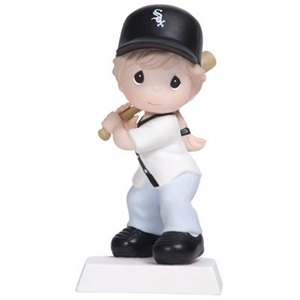 Precious Moments - Swing For The Fences - Chicago White Sox - Girl