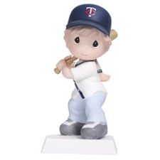 Precious Moments - Swing For The Fences - Minnesota Twins - Girl