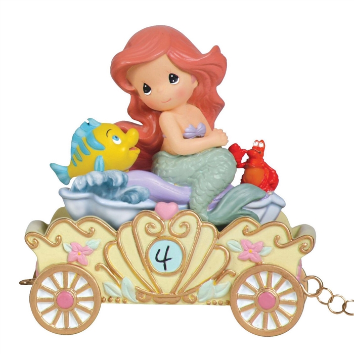 Precious Moments - Disney Birthday Parade Train - Ariel Makes A Splash On Her Birthday - Age 4
