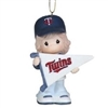 Precious Moments - My Team's A Home Run - Girl Twins Ornament