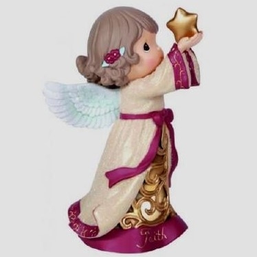 Precious Moments - LED Angel With Star