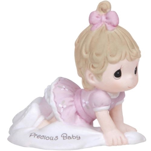 Precious Moments - Growing In Grace - Precious Baby brunette figurine