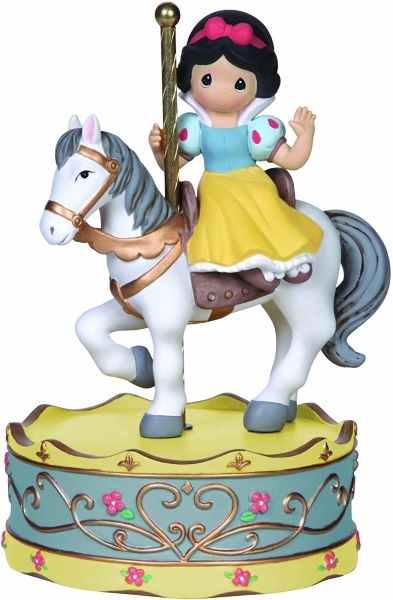 Precious Moments - Snow White - On Carousel Horse - Musical