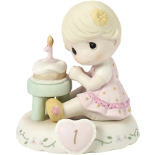 Precious Moments - Growing In Grace - Blonde Age 1 figurine