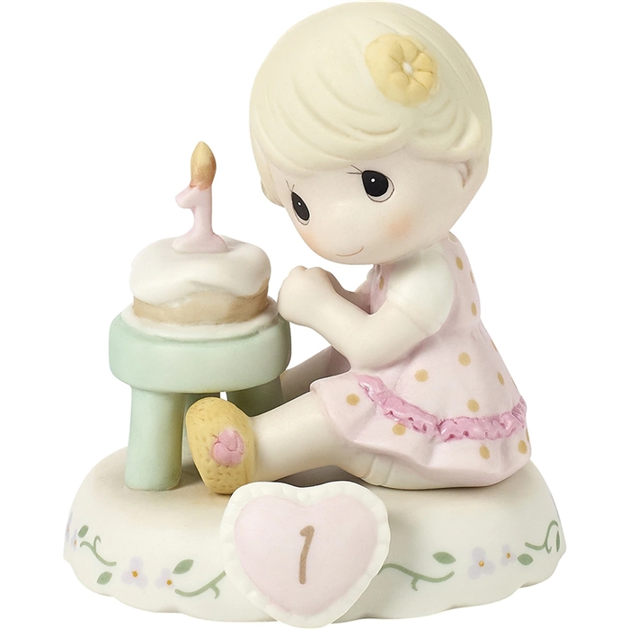 Precious Moments - Growing In Grace - Blonde Age 1 figurine