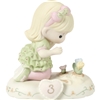 Precious Moments - Growing In Grace - Blonde Age 3 figurine