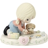 Precious Moments - Growing In Grace - Blonde Age 8 figurine