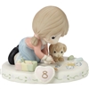 Precious Moments - Growing In Grace - Brunette Age 8 figurine