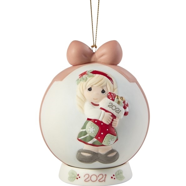 Precious Moments - You Fill Me With Christmas Cheer 2021 Dated Ball Ornament