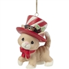 Precious Moments - We Wish You A Meow-y Christmas 2021 Dated Cat Ornament