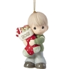 Precious Moments - You Fill Me With Christmas Cheer 2021 Dated Boy Ornament