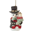 Precious Moments - Wrapped Up In Holiday Cheer Annual Snowman Ornament