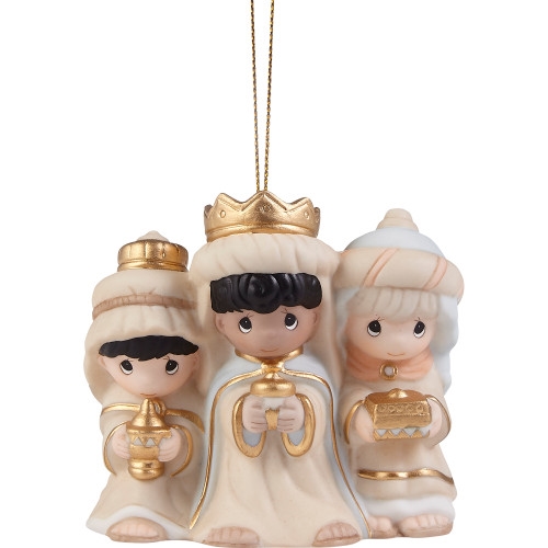 Precious Moments - They Followed The Star Ornament - Three Kings  221032