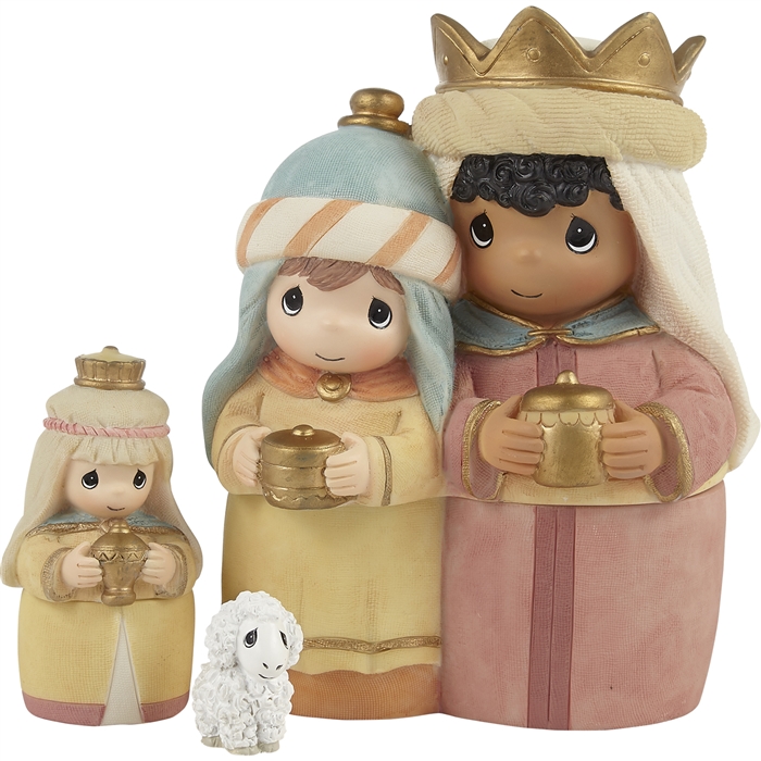 Precious Moments - Guide Us To Thy Perfect Light Nesting Three Kings Set 221406