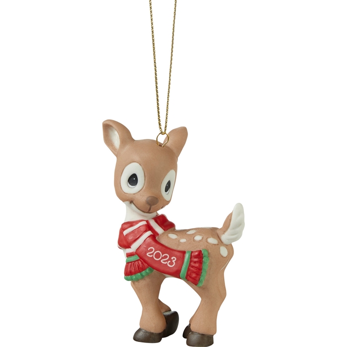 Precious Moments - Oh Deer Christmas Is Here! Dated Ornament 231009