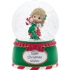 Precious Moments - Sweet Christmas Wishes Dated Girl Musical Snow Globe 231101