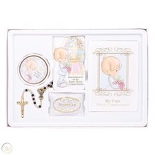 Precious Moments  - First Holy Communion Gift Set - Boy