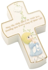 Precious Moments  - Confirmation Covered Box - Girl
