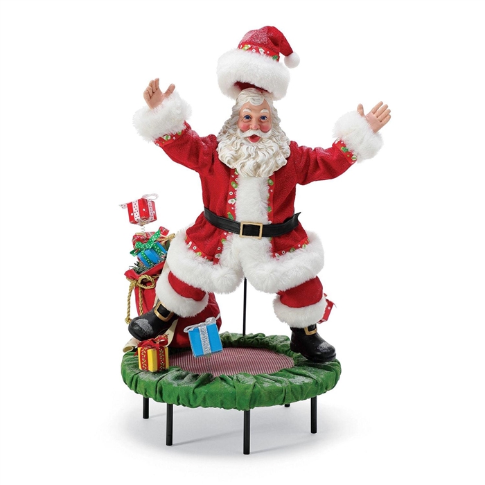 Possible Dreams Santa | Jumping For Joy  6010202 | DBC Collectibles