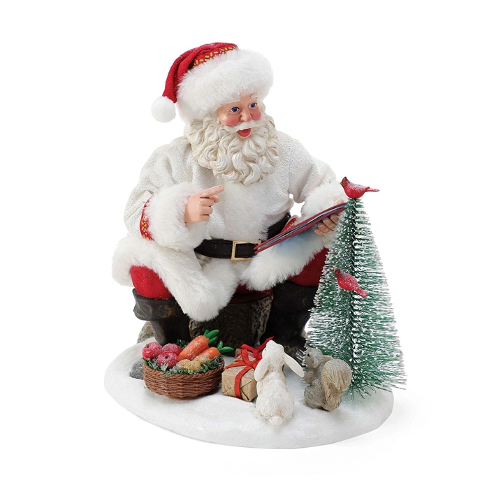 Possible Dreams Santa | Forest Tales 6010210| DBC Collectibles