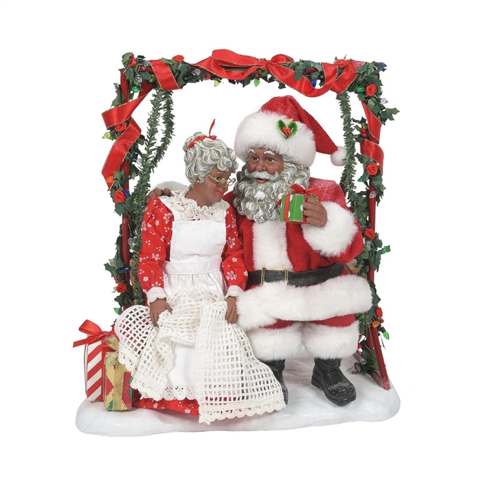 Possible Dreams Santa | Garden Retreat African American 6010238 | DBC Collectibles