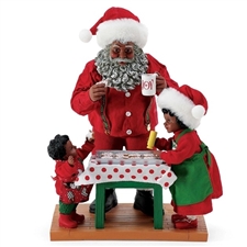 Possible Dreams Santa | Joy of Baking African American 6010898 | DBC Collectibles