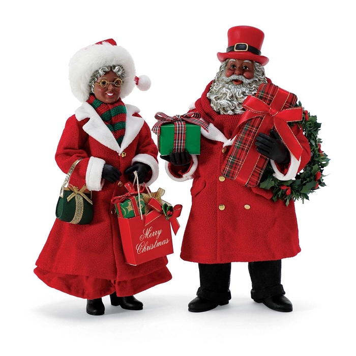 Possible Dreams Santa | Holiday Shopping African American 6010899| DBC Collectibles