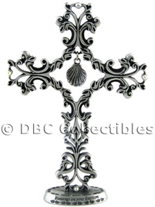 Blessings On Your Baptism Standing Cross