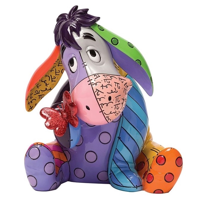 Disney by Romero Britto - Eeyore Figurine