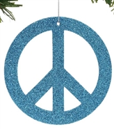 Snow Babies - Peace Symbol - Ornament
