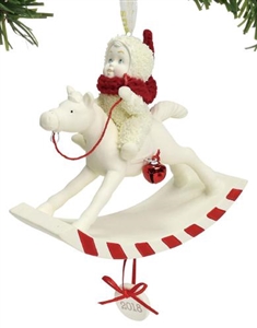 Snow Babies - Peppermint Pony - Dated 2018 - Ornament