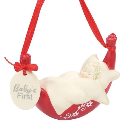 Snow Babies - Rock-A-Bye Baby Baby's 1st Ornament