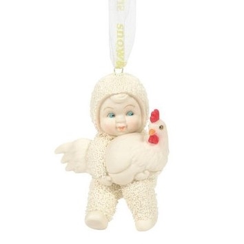 Snow Babies - Mother Hen ornament
