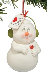 I Heart Dad - Ornament