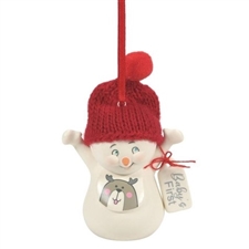 Snowpinions | Baby's First ornament  | 6008178 | DBC Collectibles