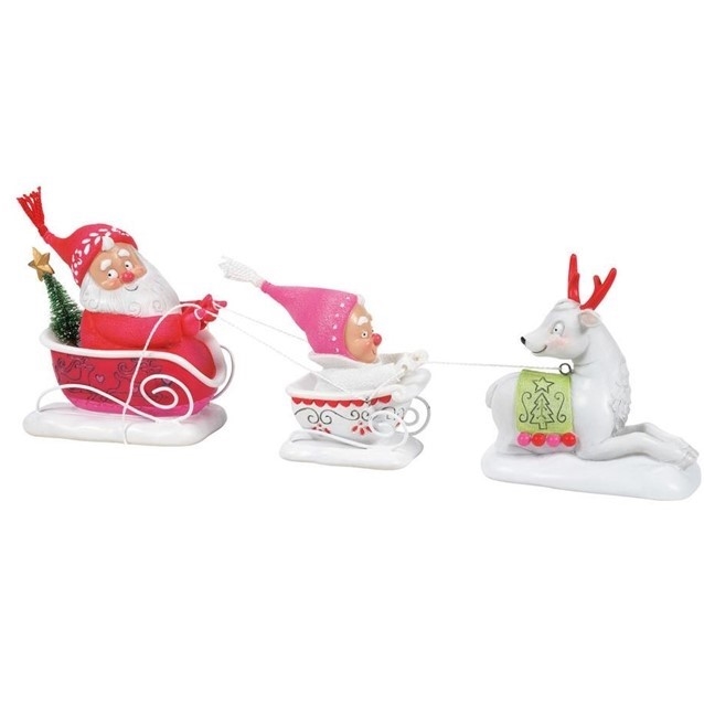 Snowpinions | Sleigh Away Gnome Figure | 6009357 | DBC Collectibles
