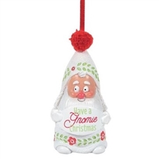 Snowpinions | Have A Gnomie Christmas ornament  | 6009607 | DBC Collectibles
