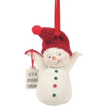 Snowpinions | Up For Occasional Meltdown Christmas Ornament 6010024 | DBC Collectibles