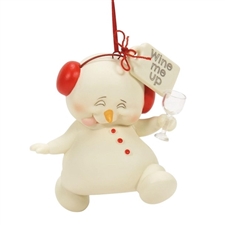 Snowpinions | Wine Me Up  Ornament 6012530 | DBC Collectibles