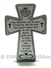 Christening Prayer Standing Cross