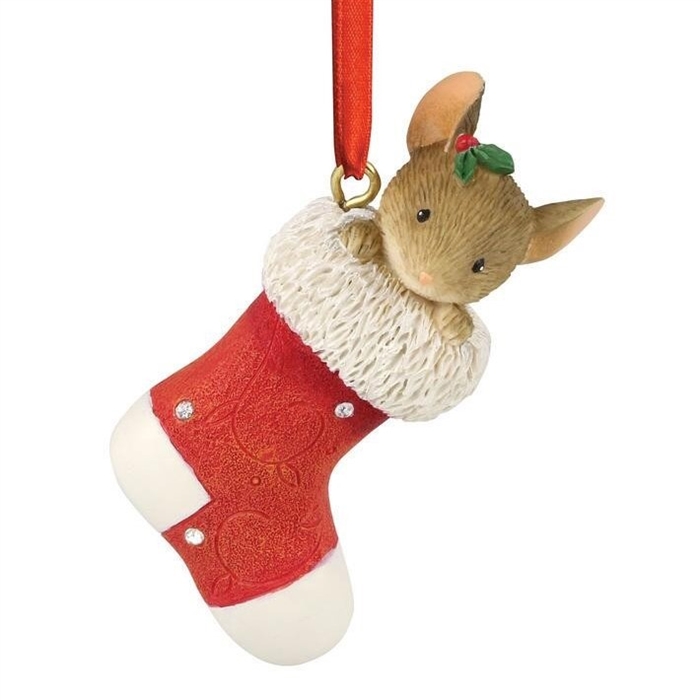 Tails with Heart | Santa Spy Ornament  | 6011559 | DBC Collectibles