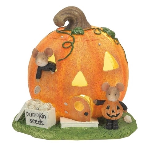 Tails with Heart | Jack-o-Lantern House  6012639 | DBC Collectibles