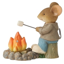 Tails with Heart | Roasting marshmallows  | 6013009 | DBC Collectibles