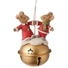 Tails with Heart | Christmas bell couple Ornament  | 6013567 | DBC Collectibles